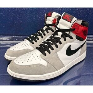 Jordan 1 Retro High Light Smoke Grey 555088-126 Mens sneakers size 11